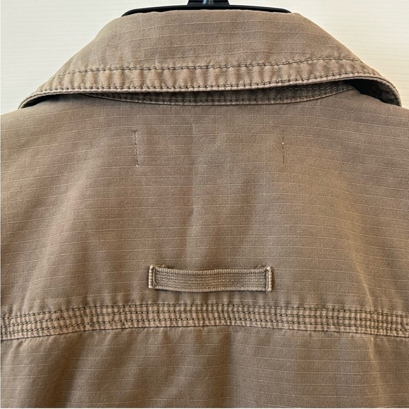 J Crew Military Style Summer Spring Fall Heritage Chino Belted Jacket - Picture 6 of 10